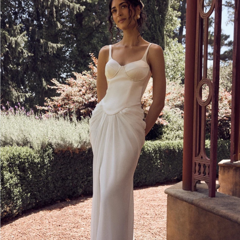 Elegant White Gown